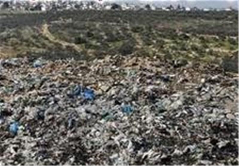 زباله های خلخال در کنار مناطق مسکونی و بیمارستان دفن می زباله های خلخال در کنار مناطق مسکونی و بیمارستان دفن می گردد