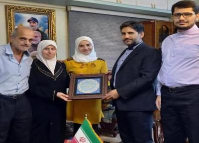 دختر نوجوان ایرانی در کنکور تجربی سوریه نفر اول شد
