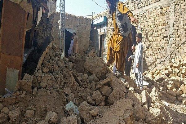320 کشته و زخمی در پی زمین لرزه 5.9 ریشتری در بلوچستان پاکستان