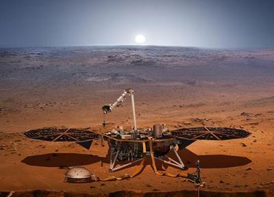 طراحی سایت: ثبت نخستین مریخ لرزه ها به وسیله کاوشگر اینسایت ناسا