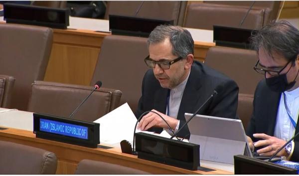 تخت روانچی از بازگشت حق رای ایران در سازمان ملل اطلاع داد