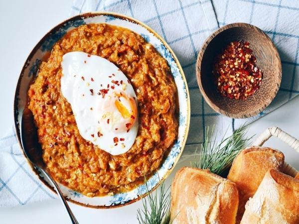 طرز تهیه میرزا قاسمی ، 4 مدل میرزا قاسمی رستورانی