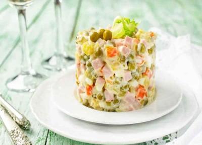 طرز تهیه سالاد کاردینال فرانسوی ، فرق کاردینال روسی و فرانسوی چیه؟
